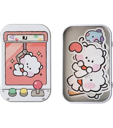 Amazon.co.jp: ソロモン商事 BT21 minini ティンケースステッカー